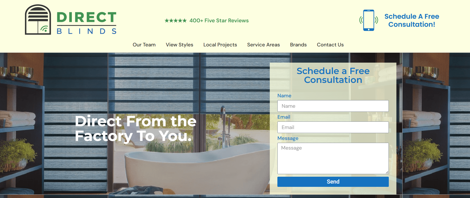 Direct Blinds Screenshot 1